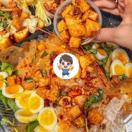 BÁNH TRÁNG KHÔ GÀ TÓP MỠ