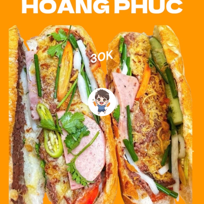 BÁNH MÌ ĐẶC BIỆT HOÀNG PHÚC
